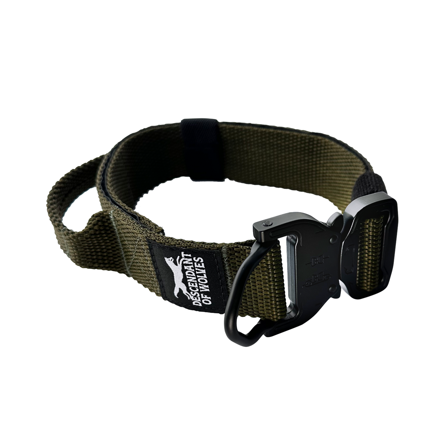 Companion line tactical control collar 38mm durable dog gear