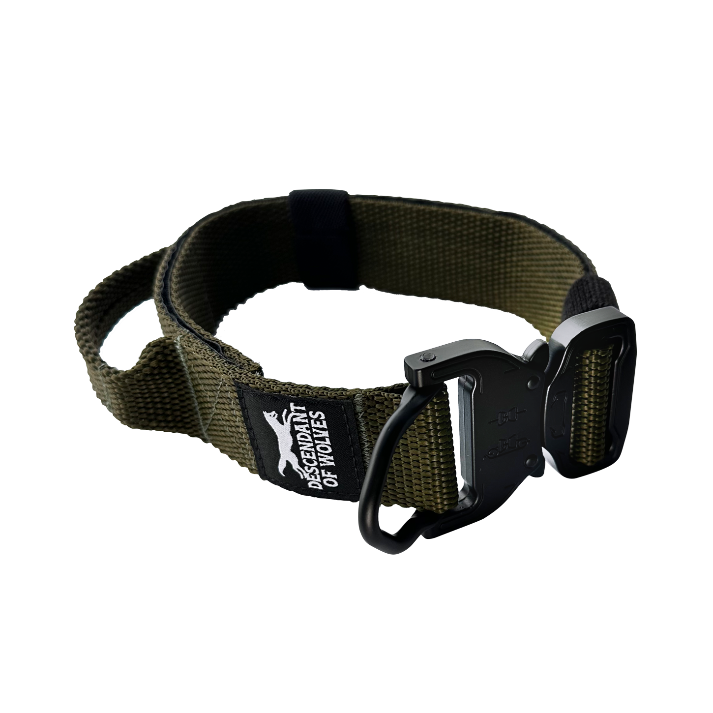 Companion line tactical control collar 38mm durable dog gear