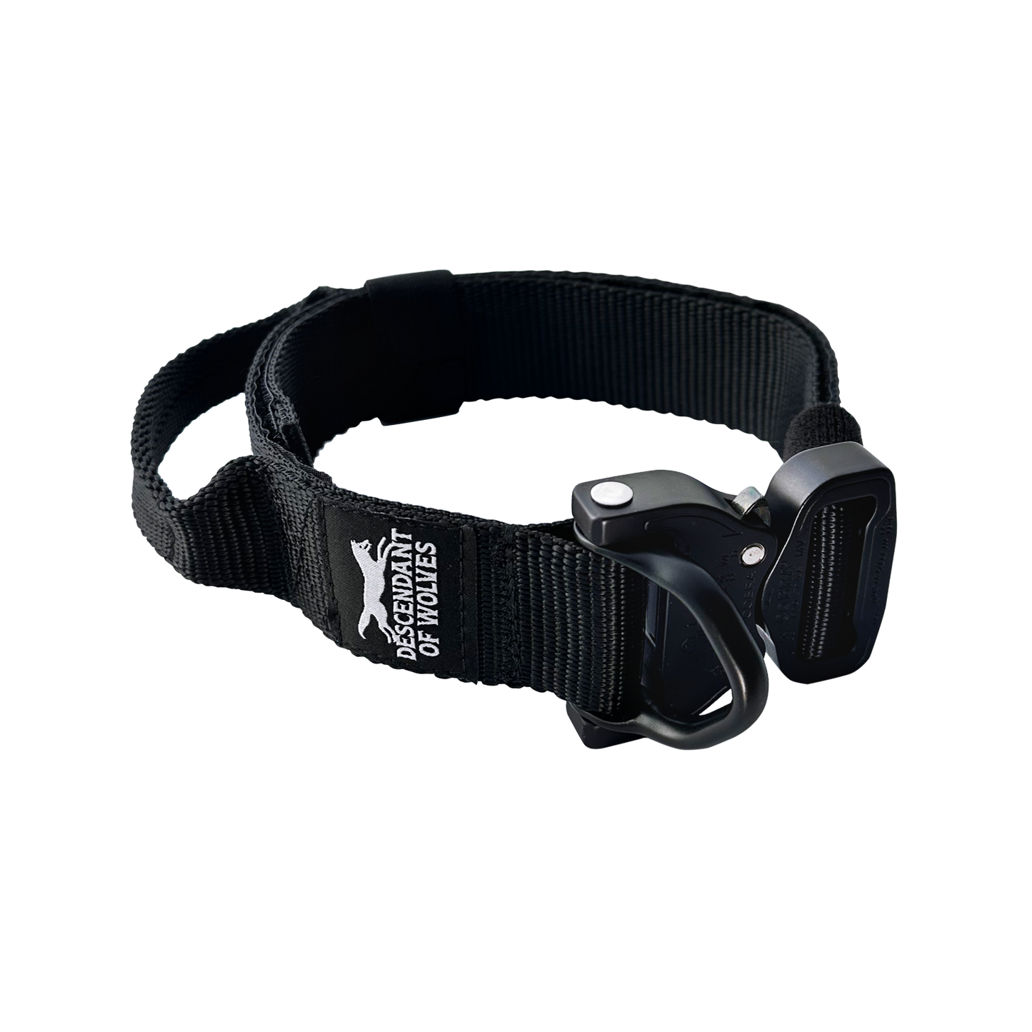 German Shepherd wearing 38mm tactical control dog collar NZ