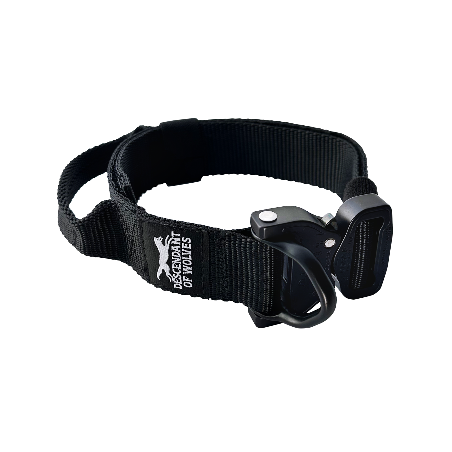 German Shepherd wearing 38mm tactical control dog collar NZ