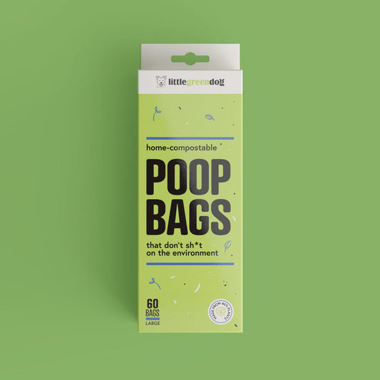 COMPOSTABLE POOP BAGS | 60 BAGS