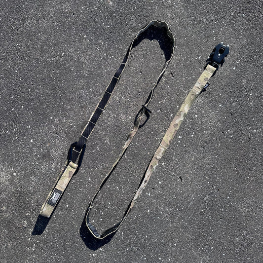 NZ-made multi-purpose adventure dog lead hands-free camo handle